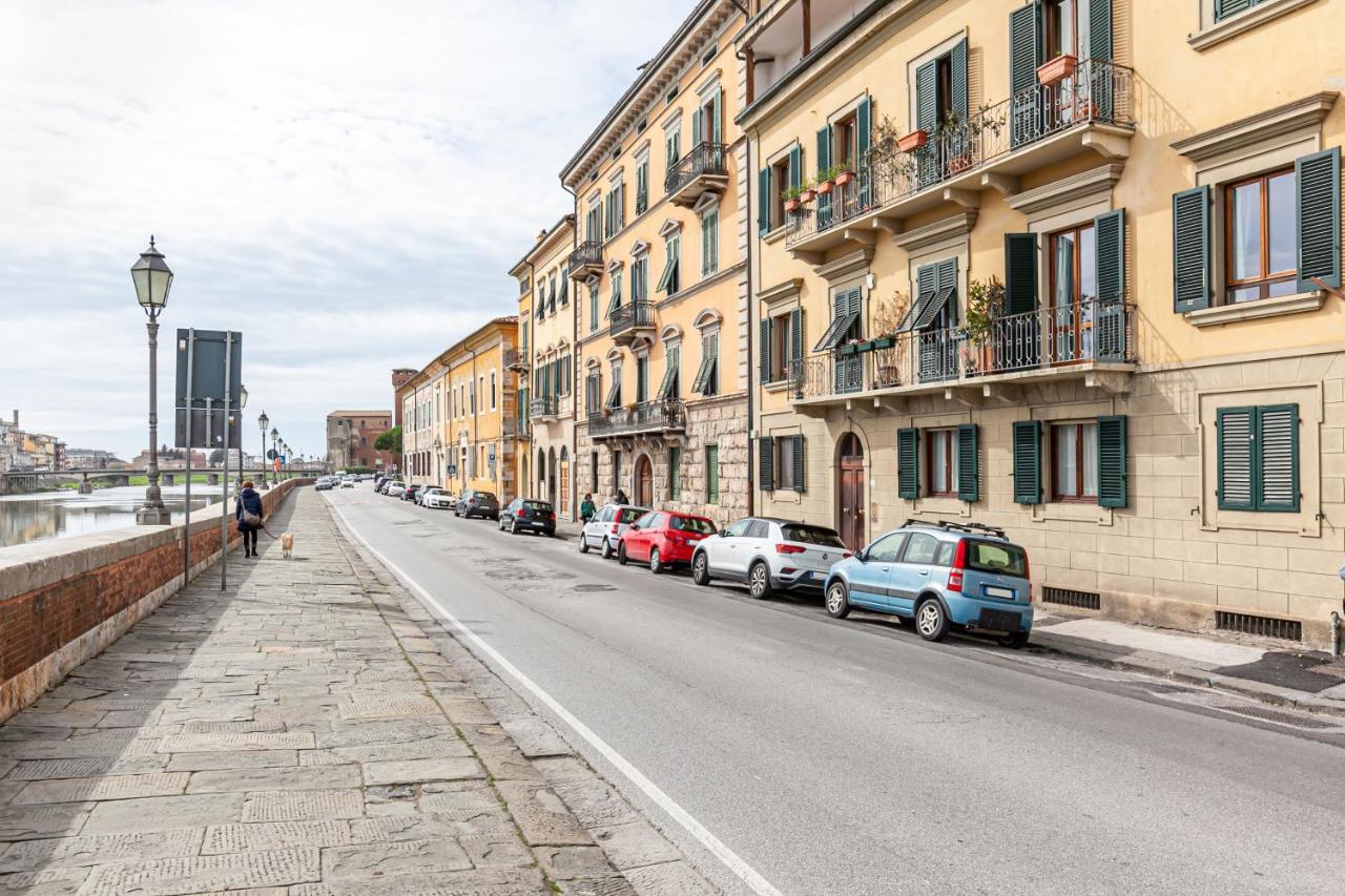 Lungarno Elegant With Panoramic Balcony * Pise